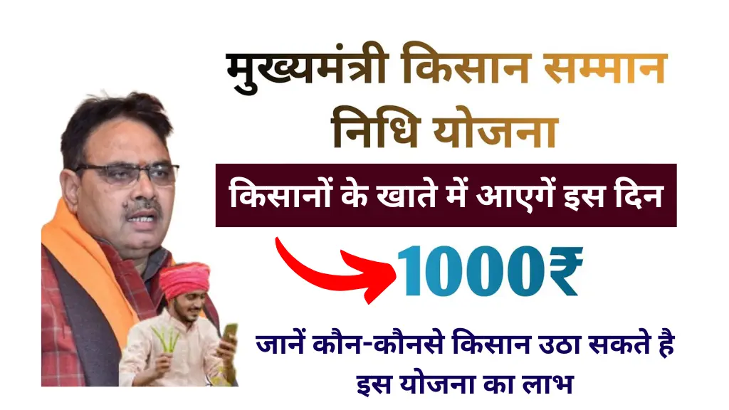 Mukhyamantri Kisan Samman Nidhi Yojana 2025: राजस्थान के किसानों को मिलेंगी 1,000 रुपये की सहायता राशि, ऐसे करें आवेदन